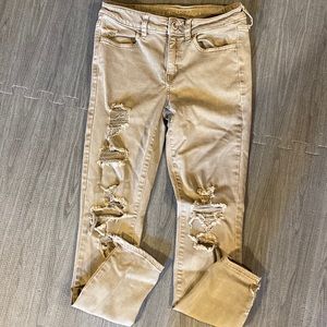 American Eagle light green jeans